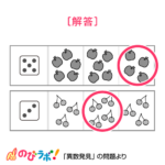 やってみよう「異数発見」の問題-解答