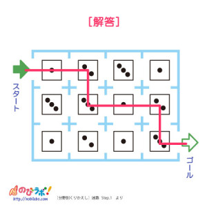 やってみよう！”迷路”の問題4-解答