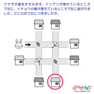 やってみよう！”地図上の移動”の問題2-解答