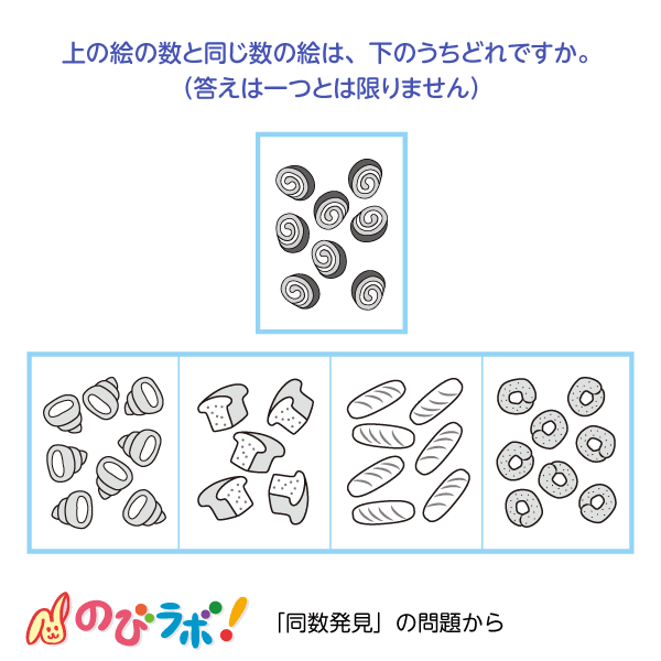 やってみよう「同数発見」の問題3