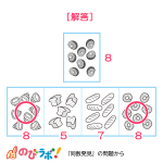 やってみよう「同数発見」の問題3-解答